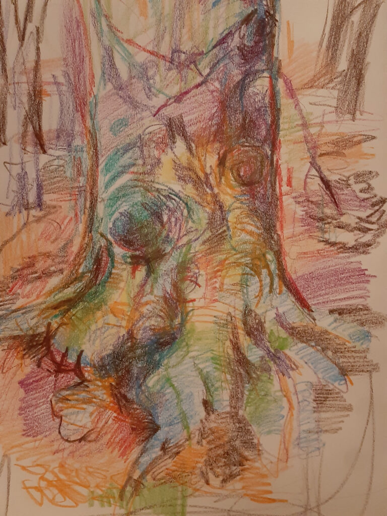 Unter Bäumen Ausstellung 04.-08.03.2022 Jeanett Kipka